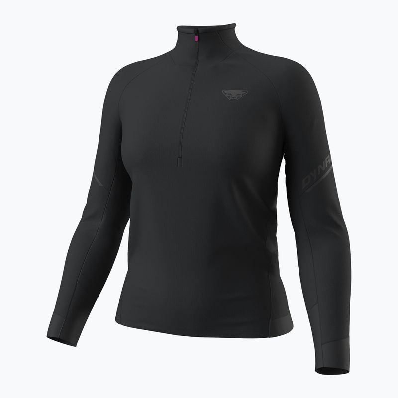 Кофта для бігу жіноча Dynafit Alpine LS 1/2 Zip Tee black out 4