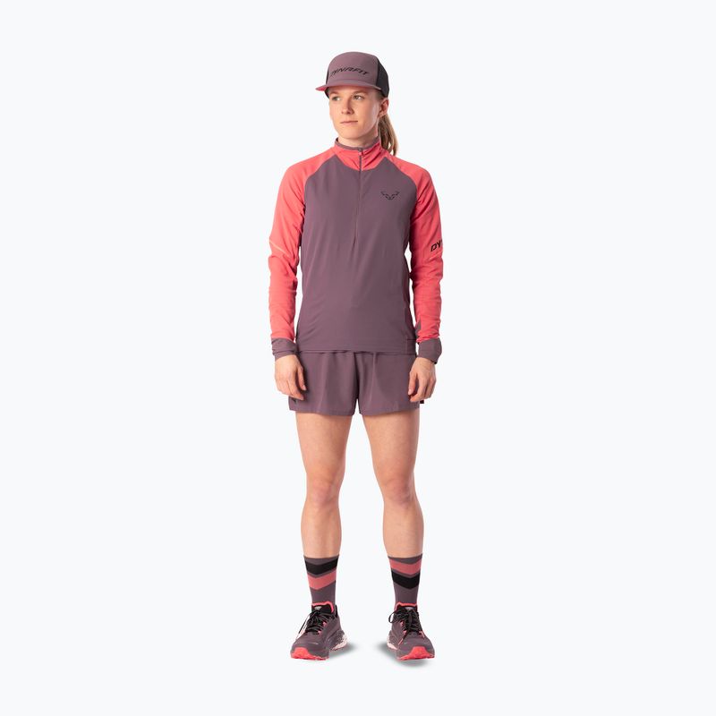 Кофта для бігу жіноча Dynafit Alpine LS 1/2 Zip Tee cabana/6A90 2