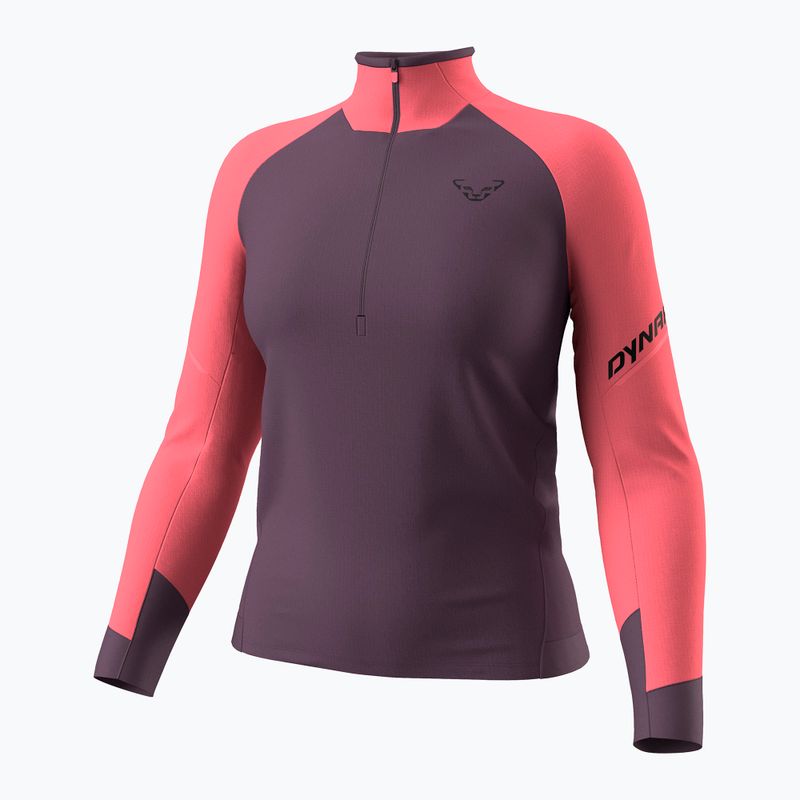 Кофта для бігу жіноча Dynafit Alpine LS 1/2 Zip Tee cabana/6A90 7