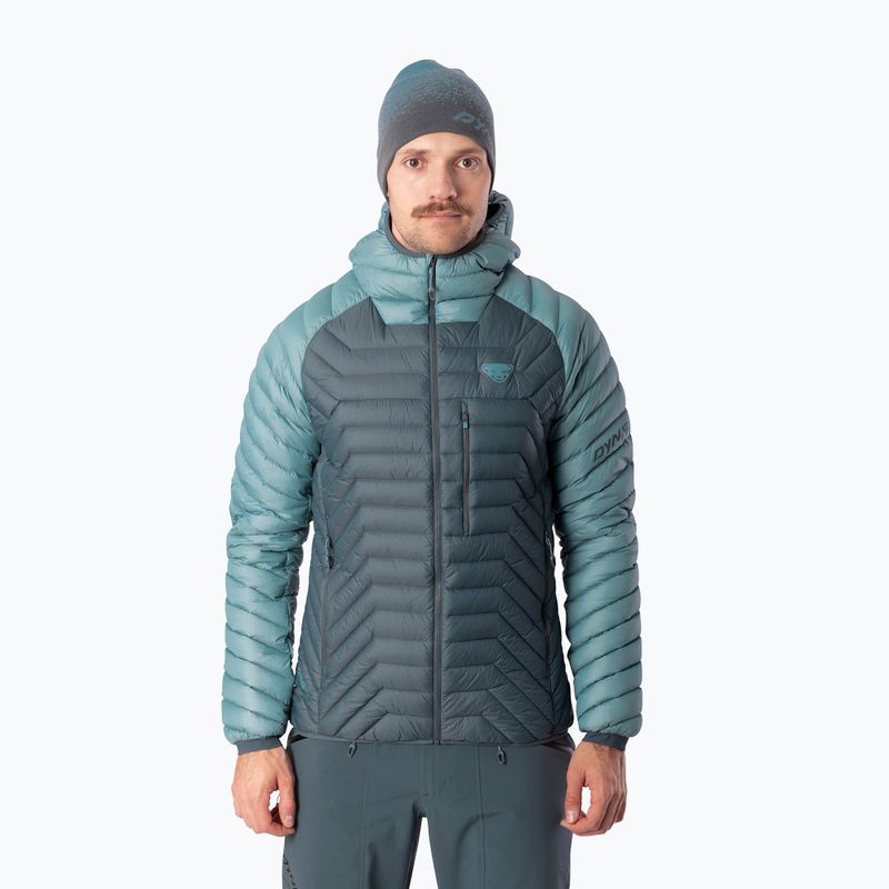 Куртка для скітуру чоловіча DYNAFIT Radical RDS Down Hooded Jacket smoke blue/0720