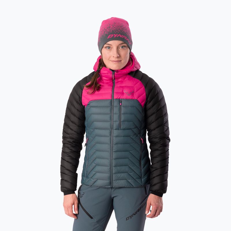 Куртка для скітуру жіноча DYNAFIT Radical RDS Down Hooded Jacket black out/6550/0720