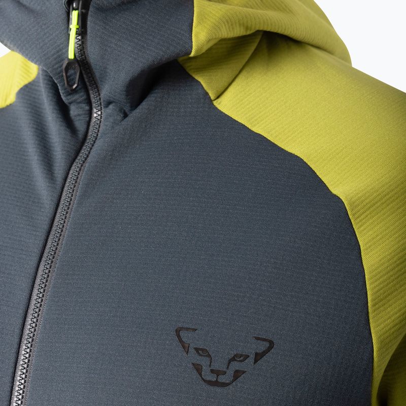 Чоловіча лижна толстовка DYNAFIT Radical Polartec Hooded golden lime/0720 4