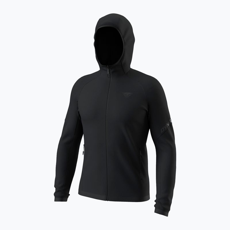 Чоловіча лижна толстовка DYNAFIT Radical Polartec з капюшоном чорний out 3