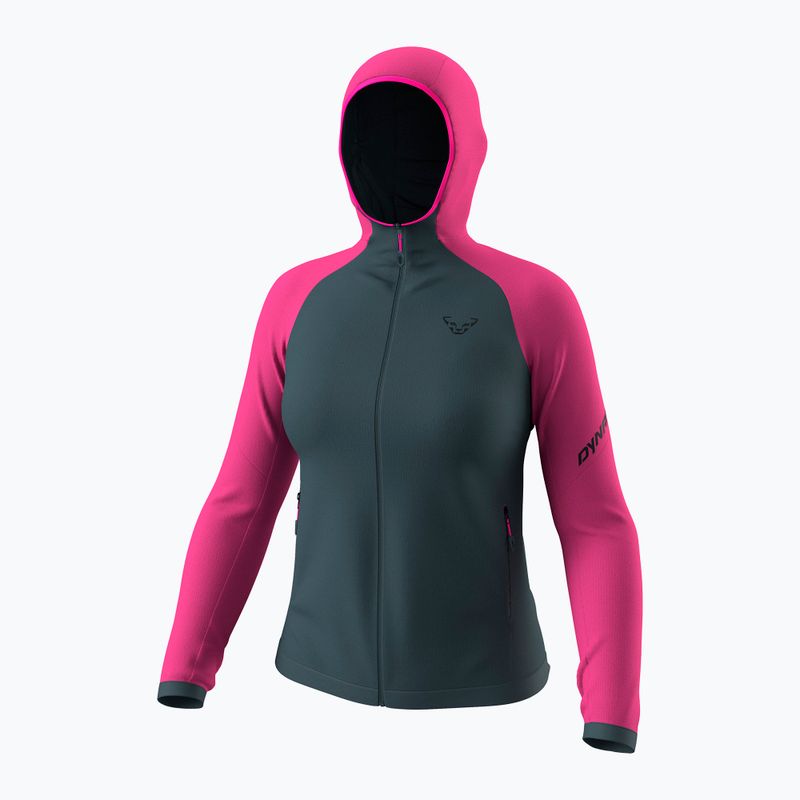 Жіноча лижна кофта DYNAFIT Radical Polartec з капюшоном flamingo/0720 4