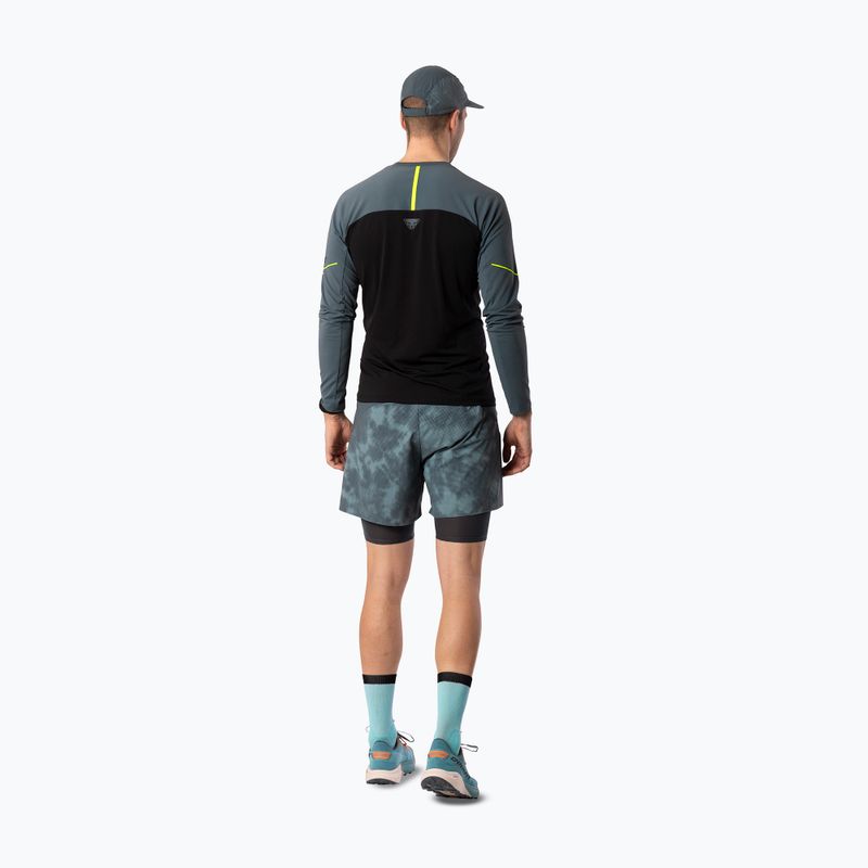 Шорти для бігу чоловічі DYNAFIT Trail Reflective 2in1 cinder 2