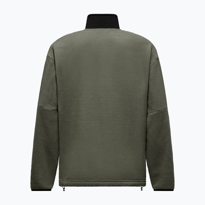 Кофта флісова чоловіча Salewa Fanes Full Zip faded green 2
