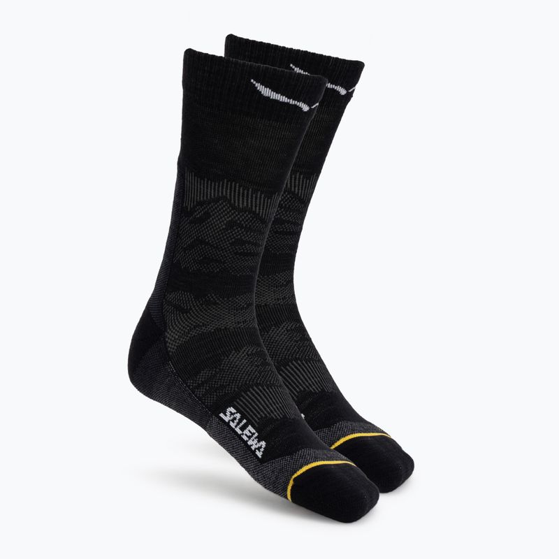 Шкарпетки чоловічі Salewa Ortles AM Crew black out