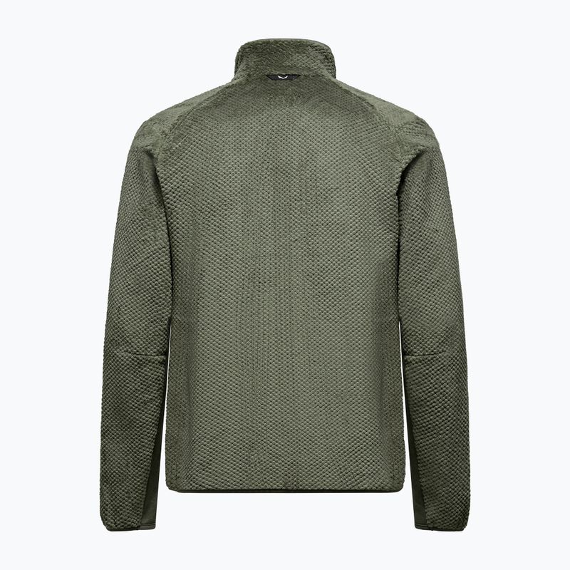 Кофта трекінгова чоловіча Salewa Puez Warm Full Zip faded green 2