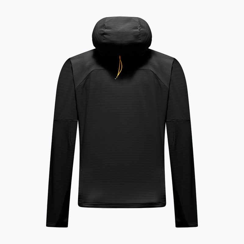 Кофта флісова чоловіча Salewa Ortles Fleece Pro Hooded Black Out 2