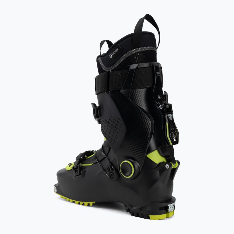 Черевики для скітурингу чоловічі DYNAFIT Radical black out/ultra yellow 2