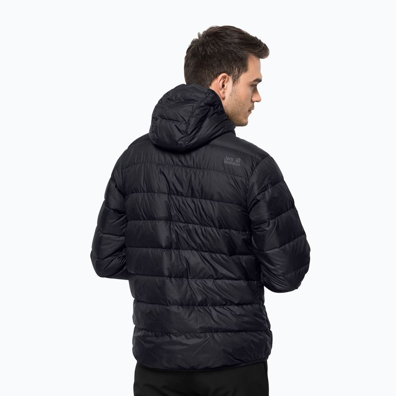 Пуховик чоловічий Jack Wolfskin Helium чорна 1200573_6000 2