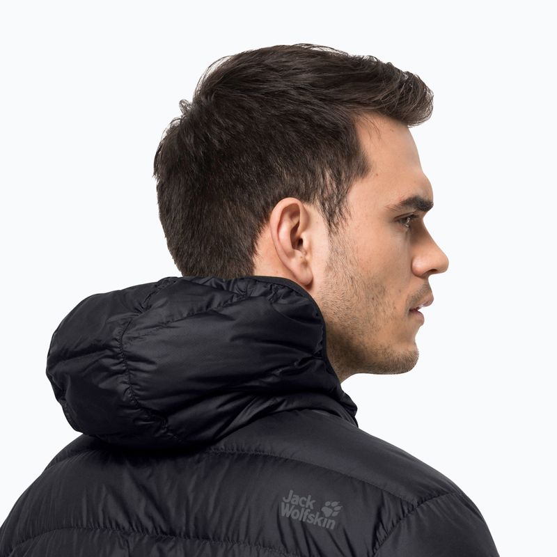 Пуховик чоловічий Jack Wolfskin Helium чорна 1200573_6000 3