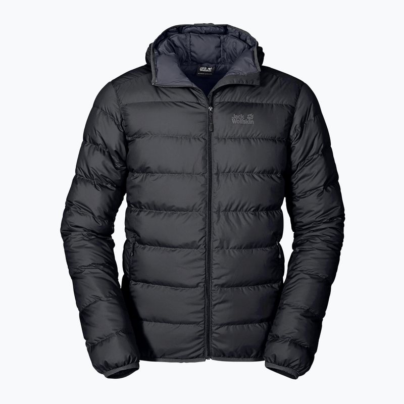 Пуховик чоловічий Jack Wolfskin Helium чорна 1200573_6000 6
