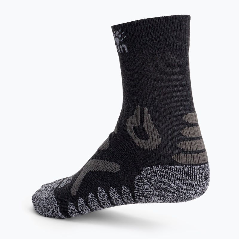 Шкарпетки для трекінгу Jack Wolfskin Hiking Pro Classic Cut темно-сірі 1904102_6320_357 2
