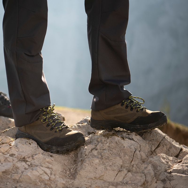 Штани софтшел чоловічі Jack Wolfskin Activate Light темносірі 1503772_6350 11