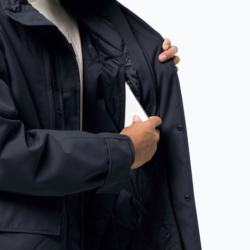 Куртка зимова чоловіча Jack Wolfskin West Coast синя 1110811_1010 3