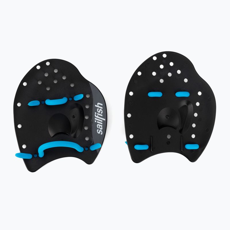 Лопатки для плавання Sailfish Flat Paddles чорні 2