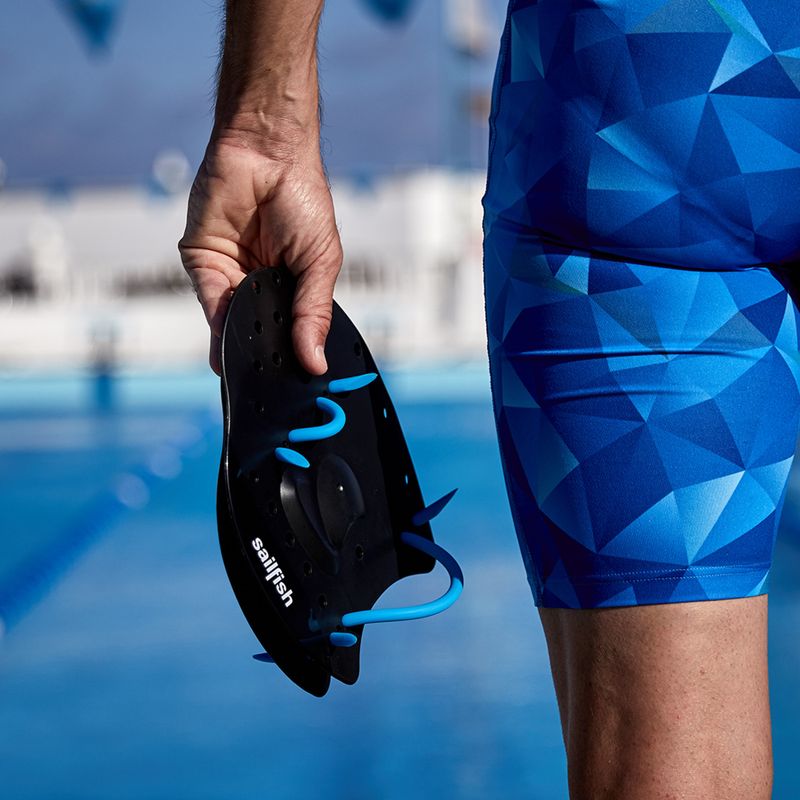 Лопатки для плавання Sailfish Flat Paddles чорні 8