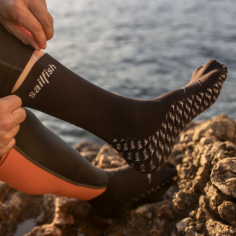 Шкарпетки неопренові Sailfish Neoprene чорні 6