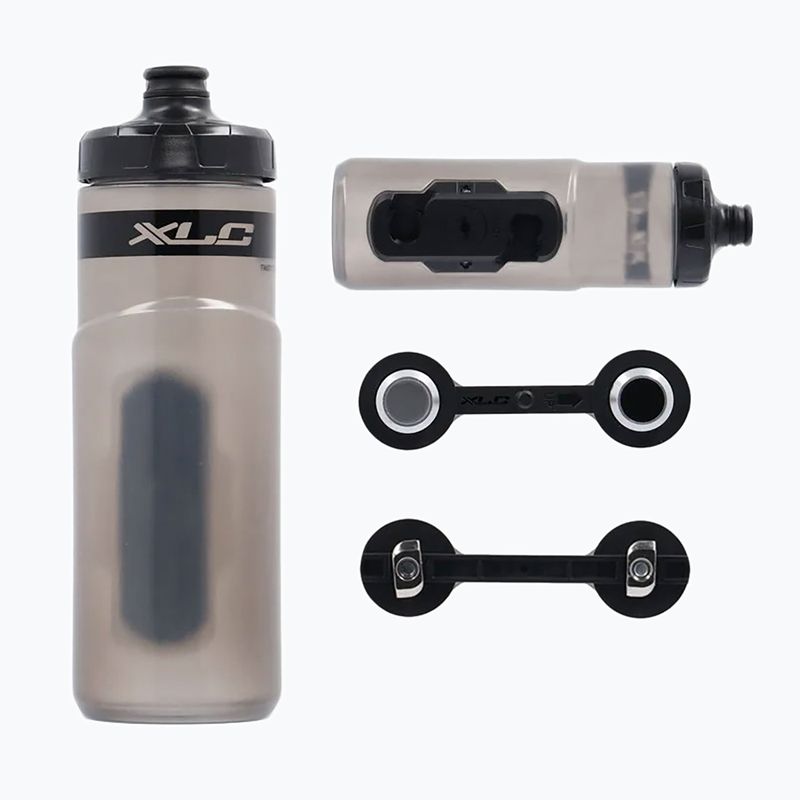 Пляшка велосипедна XLC MR-S12 Fidlock For MRS 600 мл transparent black 2
