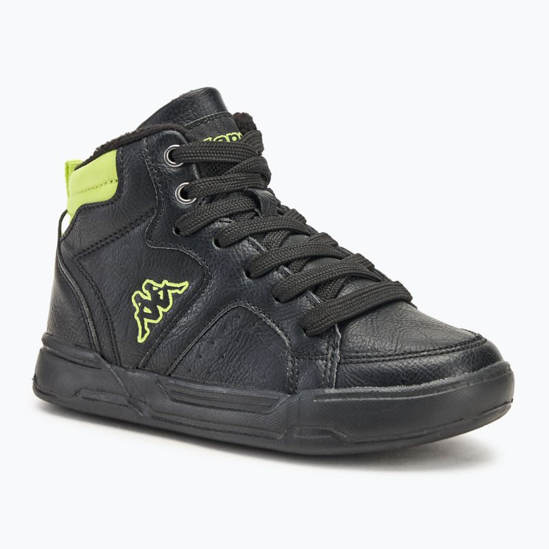 Кросівки дитячі Kappa Grafton black/lime