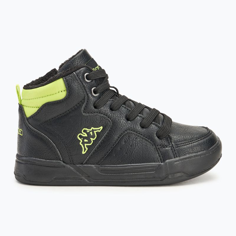 Кросівки дитячі Kappa Grafton black/lime 2