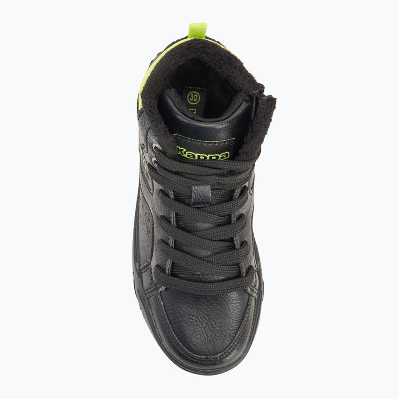 Кросівки дитячі Kappa Grafton black/lime 5