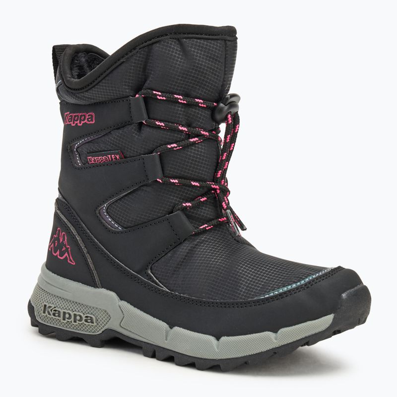 Черевики зимові дитячі Kappa Youma Tex black/pink