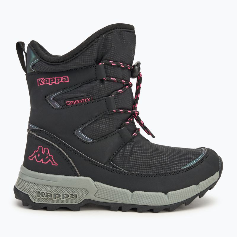 Черевики зимові дитячі Kappa Youma Tex black/pink 2