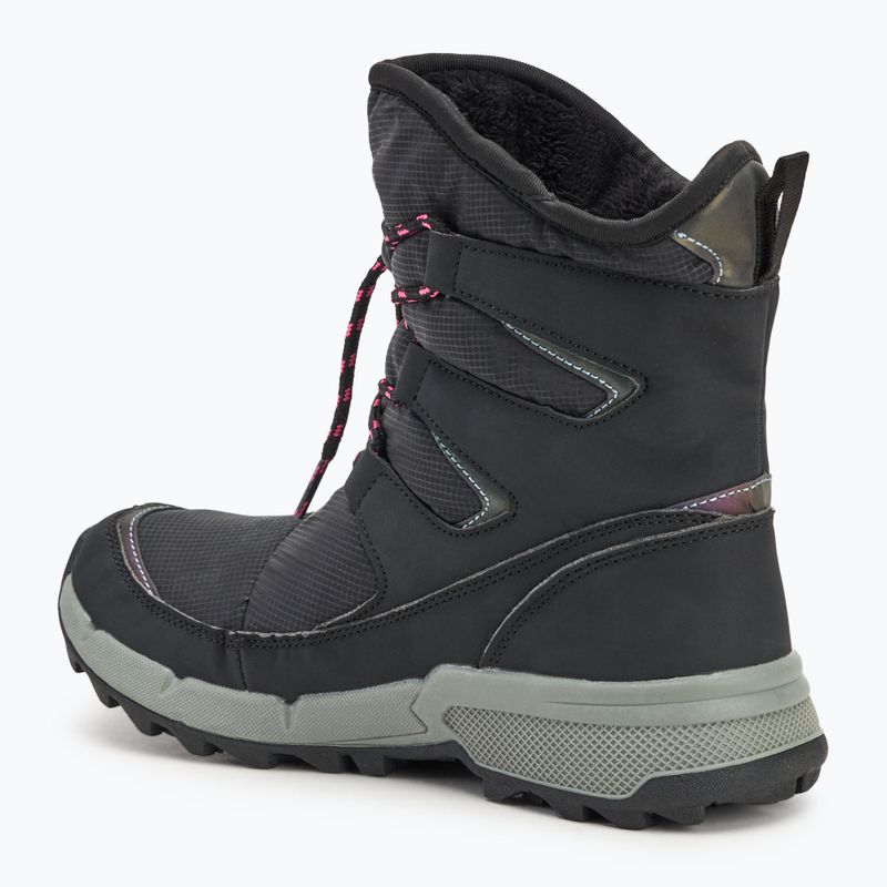 Черевики зимові дитячі Kappa Youma Tex 260900T black/pink 3