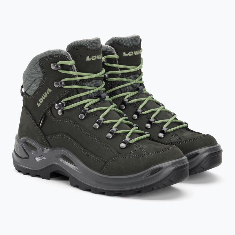 Черевики LOWA Renegade GTX Mid graphit/jade 4