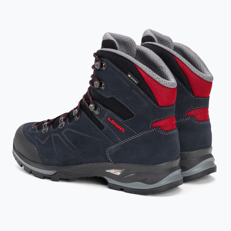 Черевики трекінгові чоловічі LOWA Baldo GTX navy/rot 3