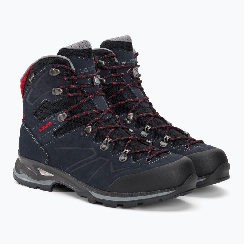 Черевики трекінгові чоловічі LOWA Baldo GTX navy/rot 4