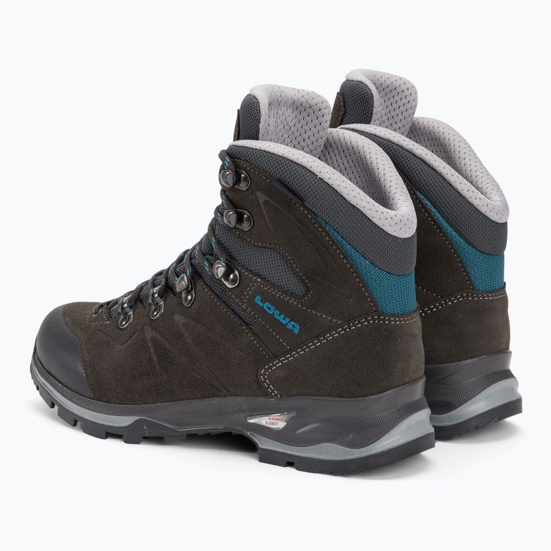 Черевики трекінгові жіночі LOWA Badia GTX anthracite/blue 3