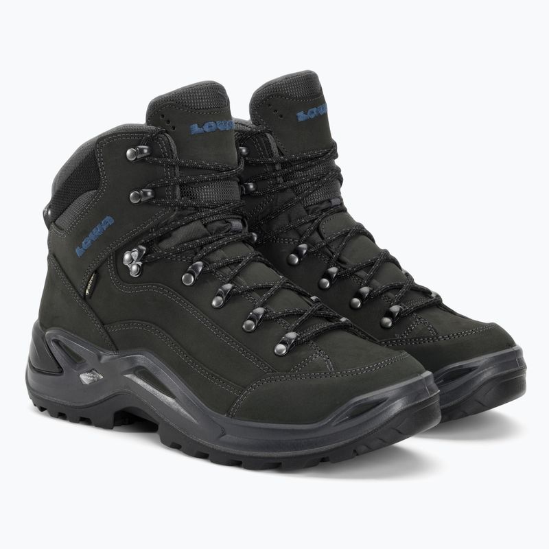 Черевики LOWA Renegade GTX Mid anthrazit/stahlblau 4