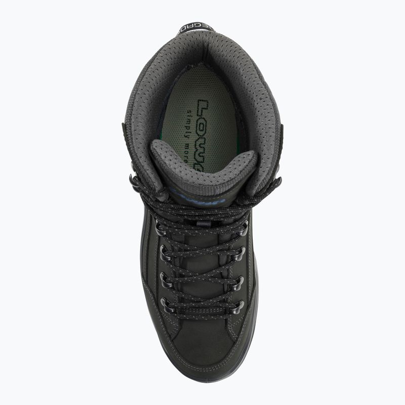 Черевики LOWA Renegade GTX Mid anthrazit/stahlblau 6