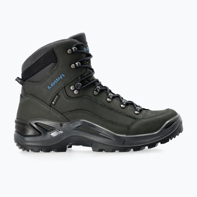 Черевики LOWA Renegade GTX Mid anthrazit/stahlblau 7