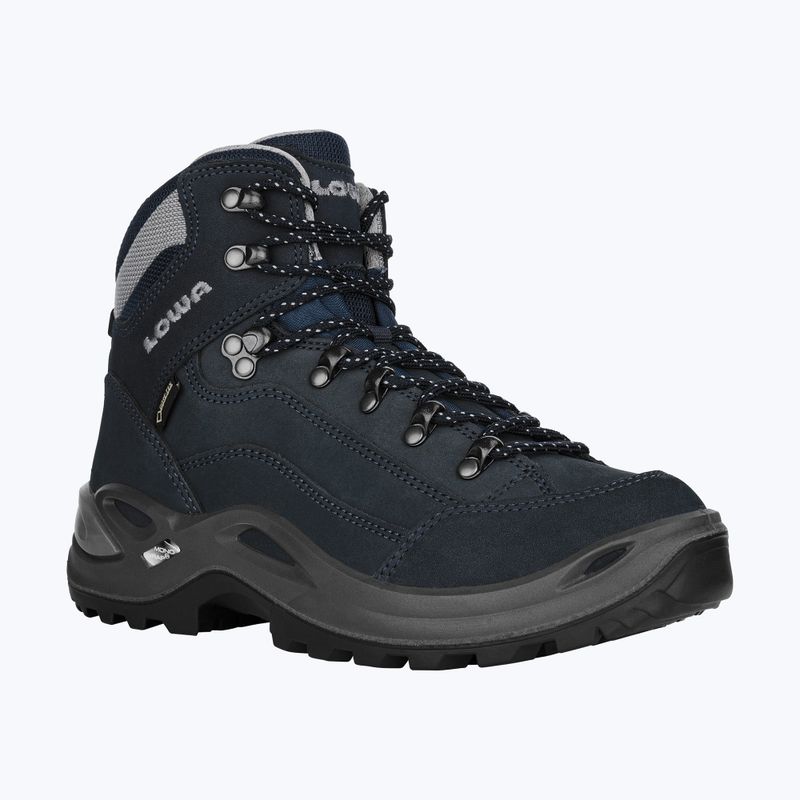 Черевики LOWA Renegade GTX Mid navy/grau 7