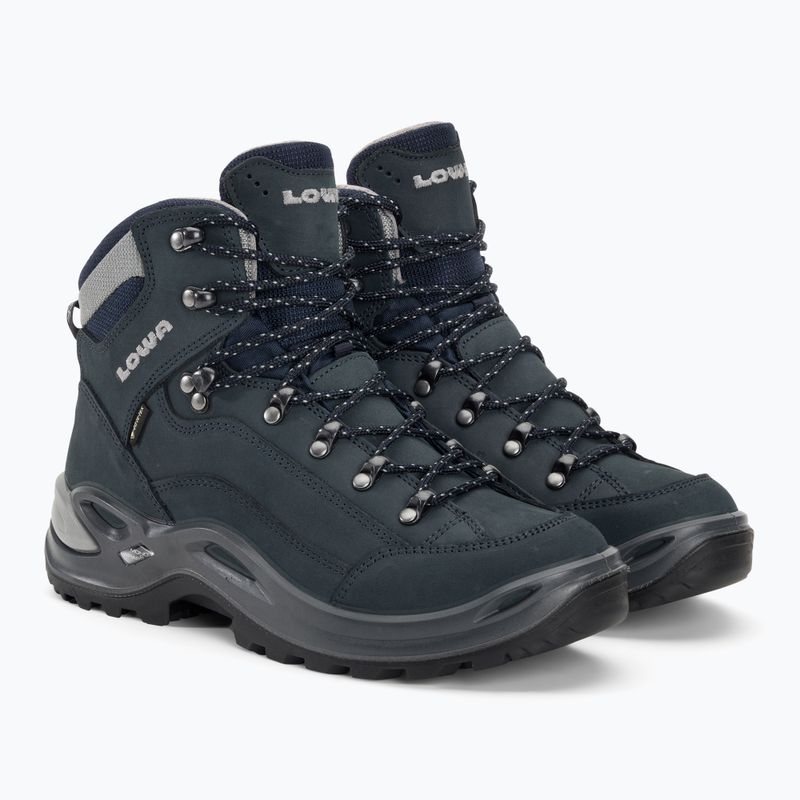 Черевики LOWA Renegade GTX Mid navy/grau 4