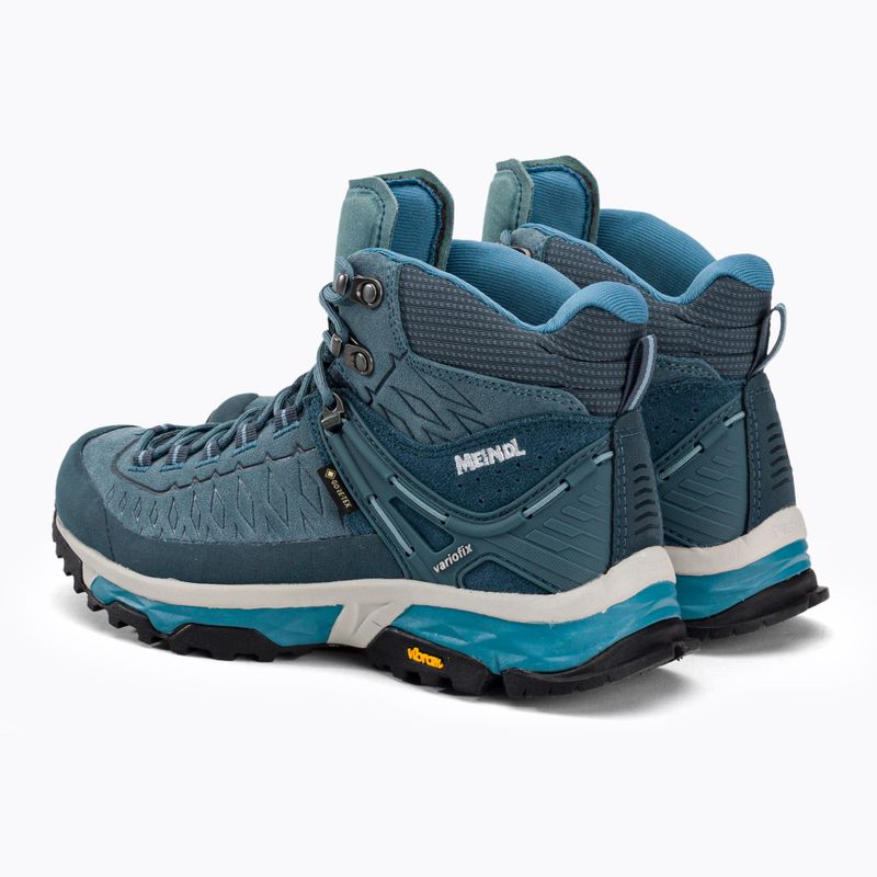 Черевики для трекінгу жіночі Meindl Top Trail Lady Mid GTX блакитні 4716/93 3