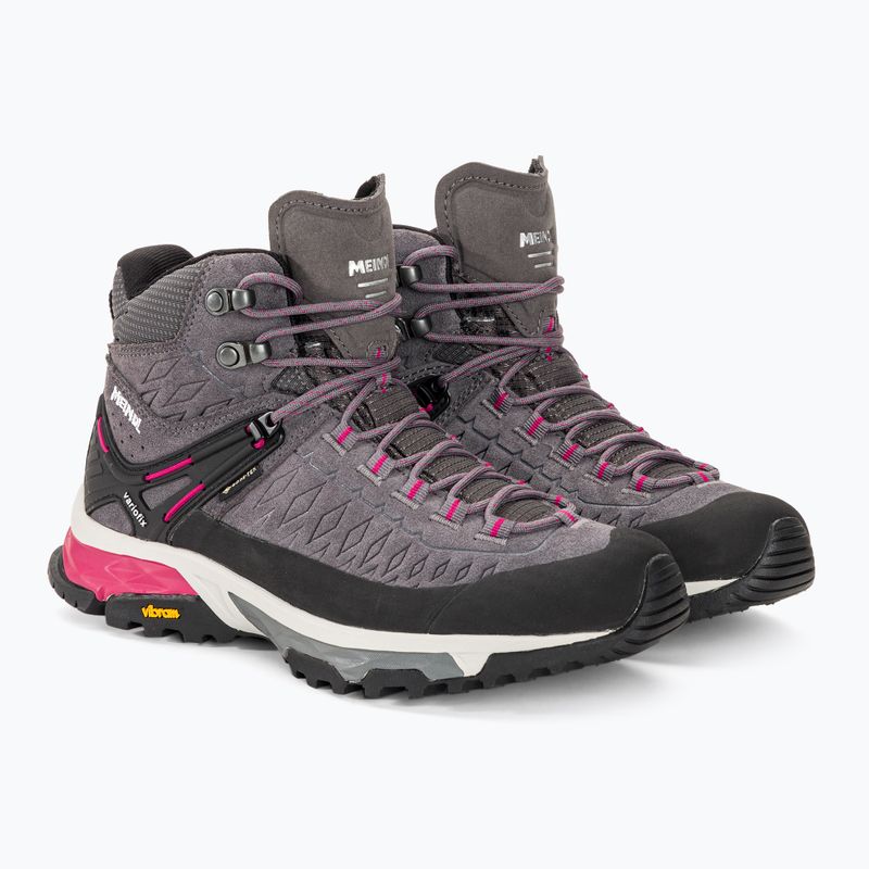 Взуття трекінгове жіноче Meindl Top Trail Lady Mid GTX grey/magenta 4