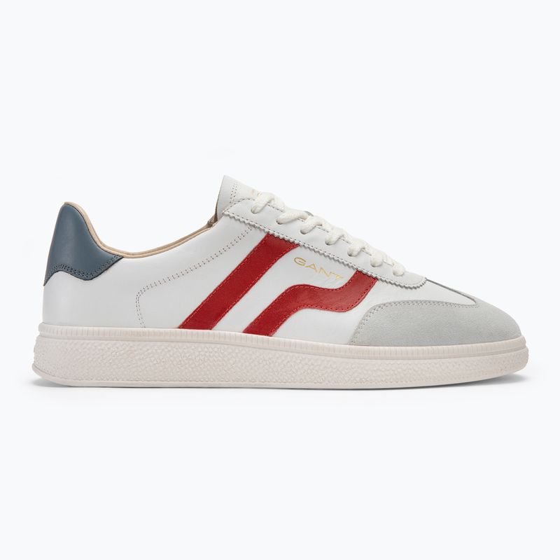 Кросівки чоловічі GANT Cuzmo white/red 2