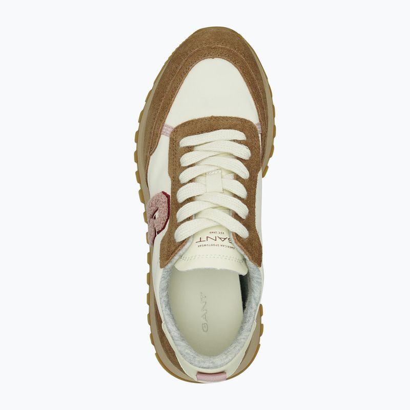 Кросівки жіночі GANT Caffay walnut/beige 13