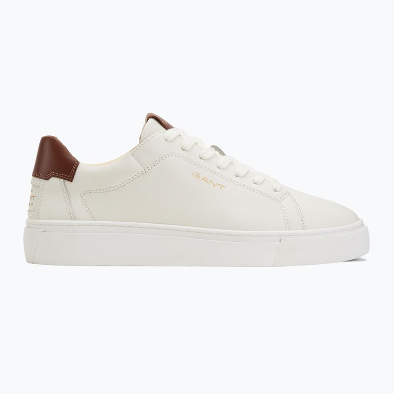 Кросівки чоловічі GANT Mc Julien white/cognac 2