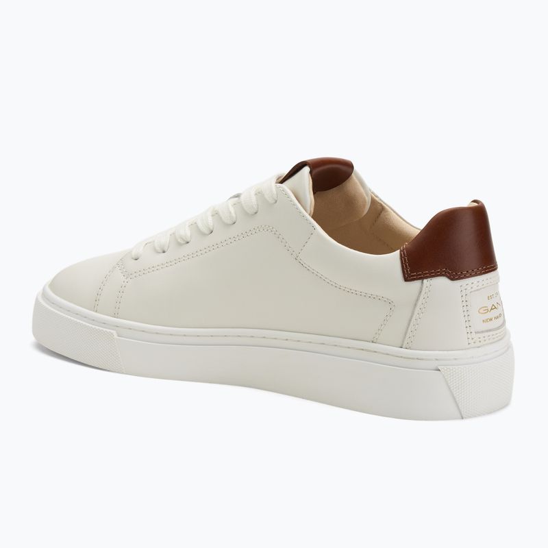 Кросівки чоловічі GANT Mc Julien white/cognac 3