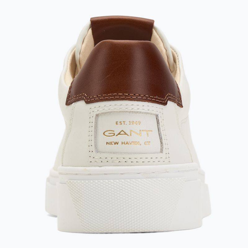 Кросівки чоловічі GANT Mc Julien white/cognac 6