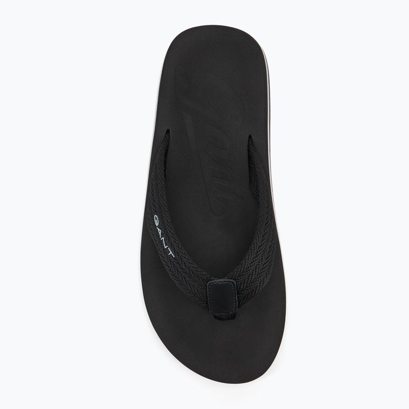 В'єтнамки чоловічі GANT Brodale black 5