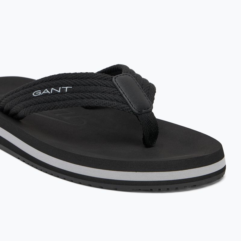 В'єтнамки чоловічі GANT Brodale black 7