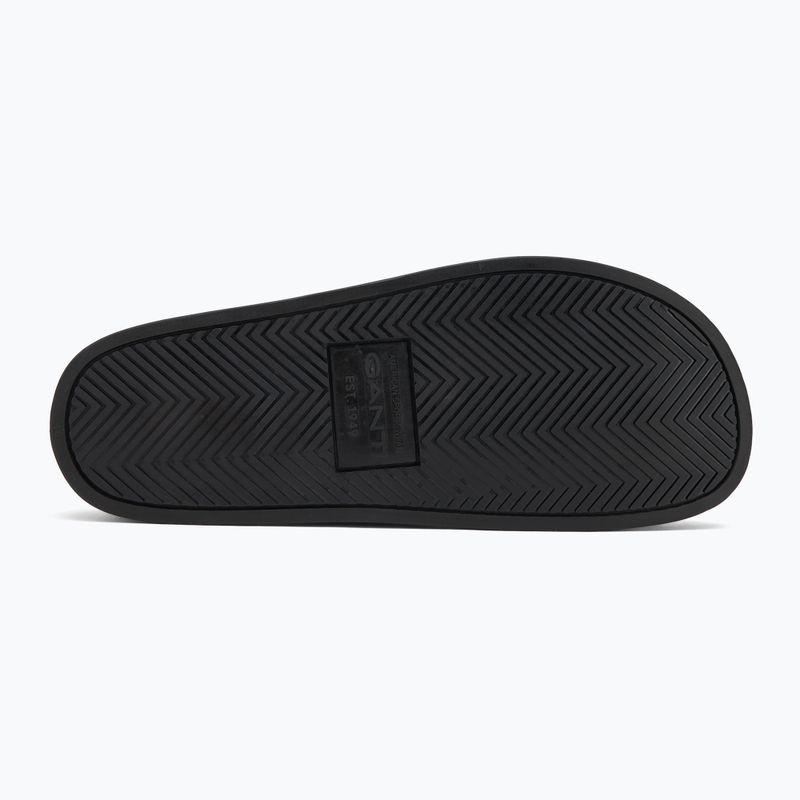 Шльопанці чоловічі GANT Pierbay black 4