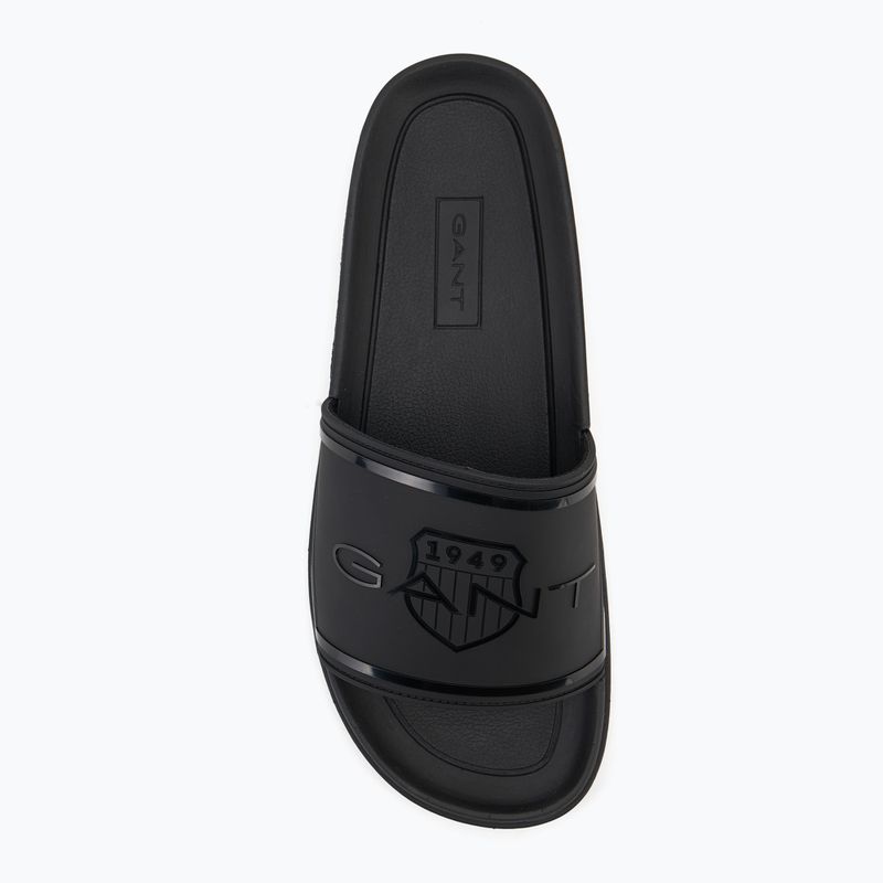 Шльопанці чоловічі GANT Pierbay black 5